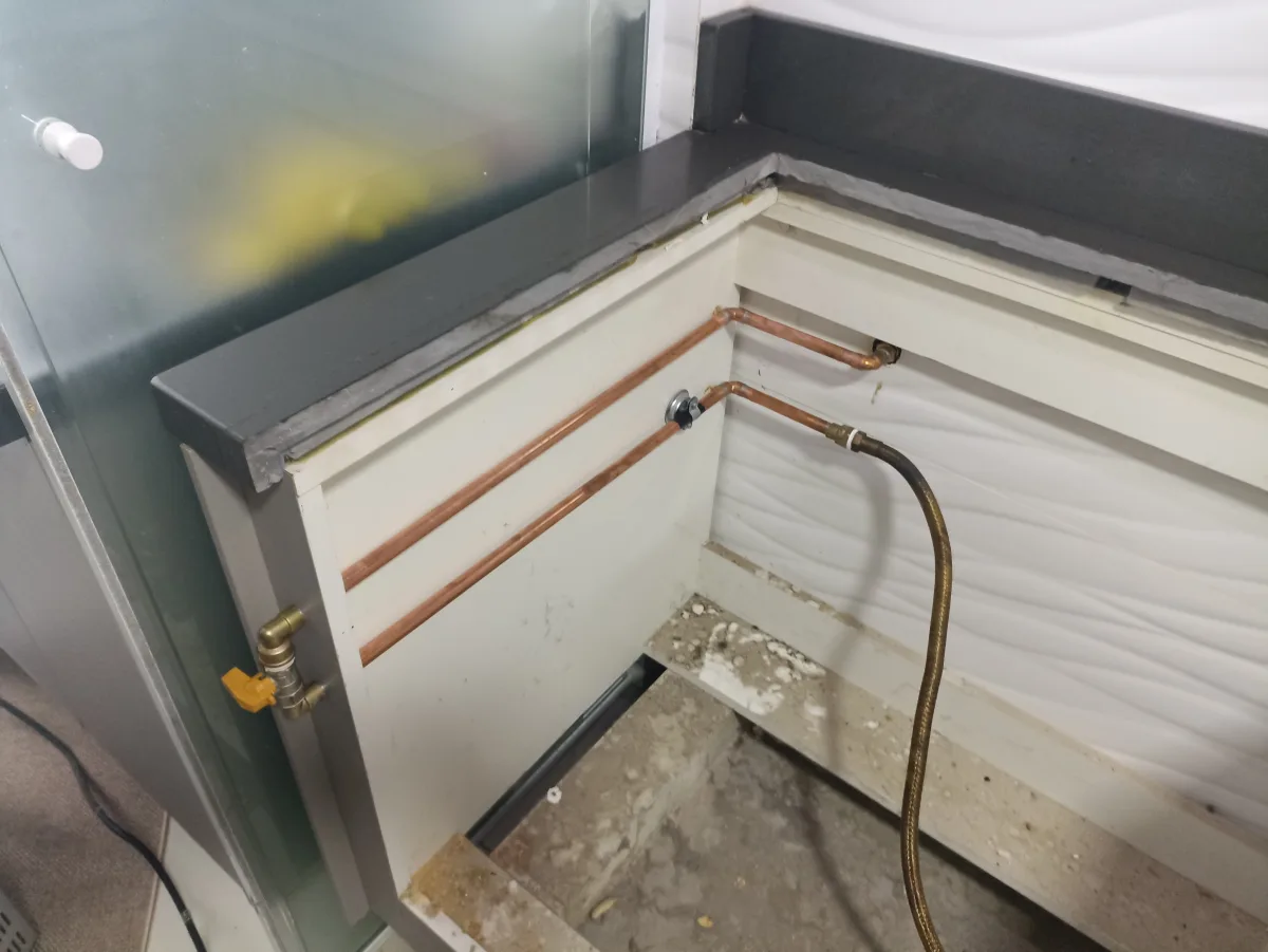 Remanejamento de Ponto de Gás